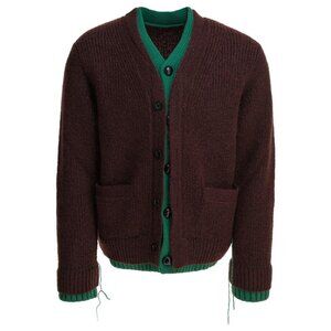 Sacai Wool Blend Cardigan Tag Size 3 Men